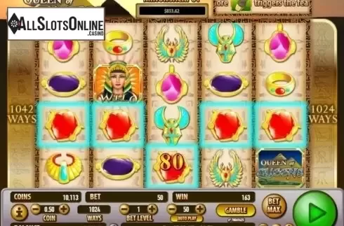 Win Screen 2. Queen of Queens II from Habanero