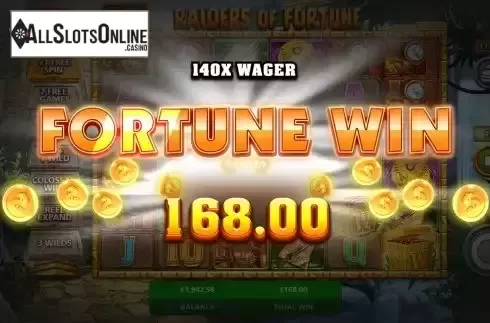 Mega Win Screen