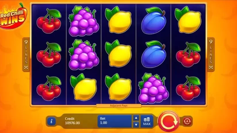 Red Chilli Wins slot screenshot 1