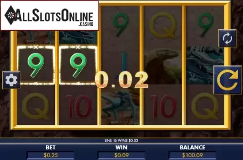 Screen 4. Reptile riches from Genesis