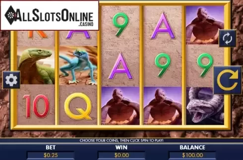 Screen 1. Reptile riches from Genesis