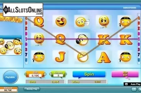 Screen 1. S.M.I.L.E. (NeoGames) from NeoGames