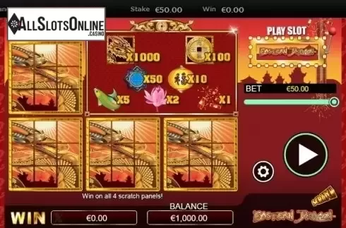 Reel screen. Scratch Eastern Dragon from NextGen
