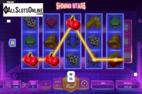 Win screen 2. Shining Stars from Dream Tech