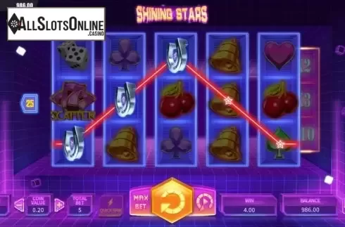 Win screen 3. Shining Stars from Dream Tech