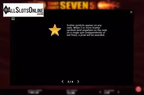 Special symbol screen