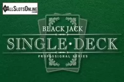 Single Deck Blackjack Professional Series