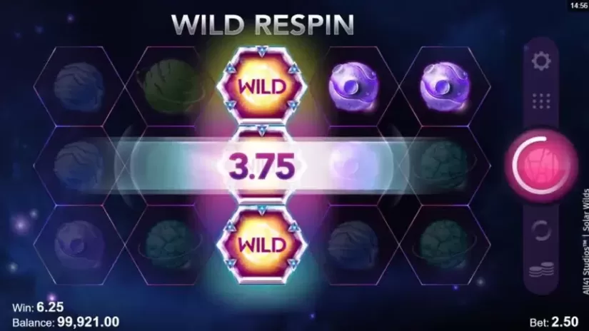 Solar Wilds slot screenshot 2