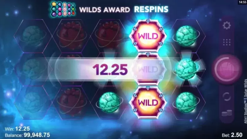 Solar Wilds slot screenshot 3