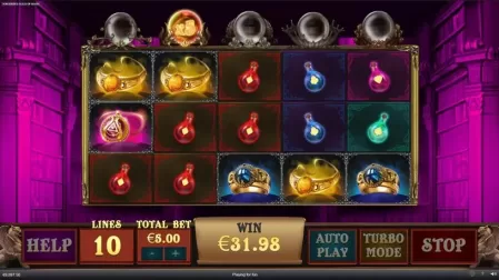 Sorcerer's Guild Of Magic slot screenshot 4