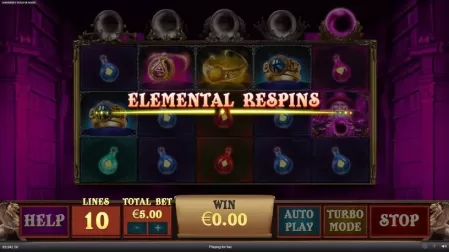 Sorcerer's Guild Of Magic slot screenshot 3