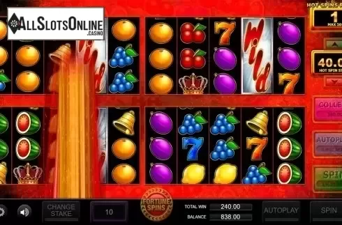 Wild reel screen. Super Fruits Wild from Inspired Gaming