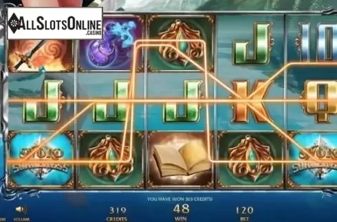 Win screen. Sword Sorceress from Bla Bla Bla Studious