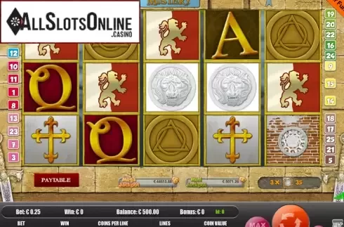 Screen2. Templar Mistery from Portomaso Gaming