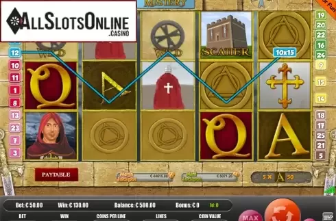 Screen3. Templar Mistery from Portomaso Gaming