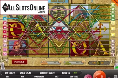 Screen4. Templar Mistery from Portomaso Gaming
