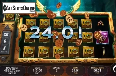 Free Spins 5. Temple of Heroes from Kalamba Games