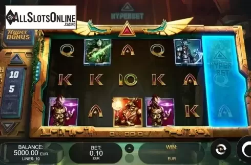 Reel Screen. Temple of Heroes from Kalamba Games