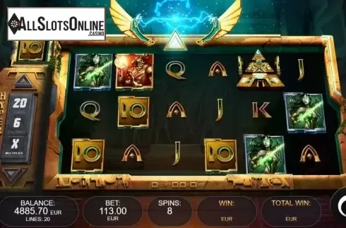 Free Spins 3. Temple of Heroes from Kalamba Games