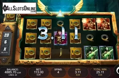 Free Spins 4. Temple of Heroes from Kalamba Games