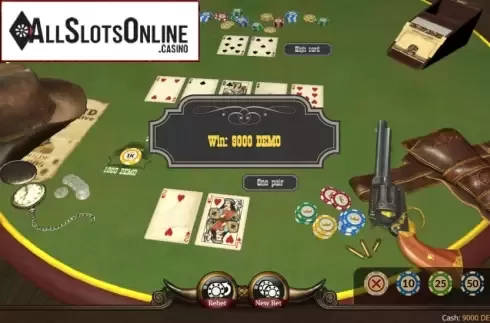 Win Screen 1. Texas Holdem Poker 3D from Evoplay Entertainment