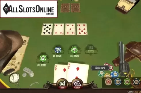 Game Screen 2. Texas Holdem Poker 3D from Evoplay Entertainment