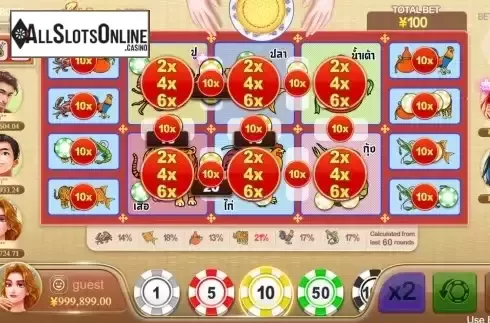 Random Multiplier Screen