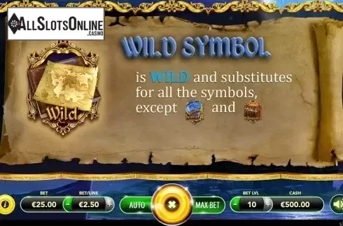 Paytable 4. The Count of Monte Cristo from Slotmotion