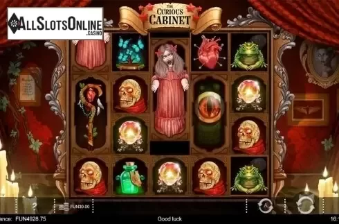 Expanding symbol screen. The Curious Cabinet from IronDog