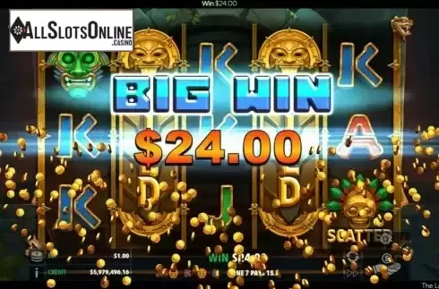 Big Win screen