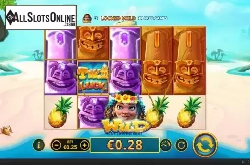 Win Screen 4. Tiki Luck from Skywind Group