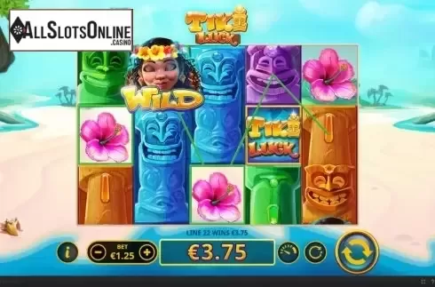 Win Screen 2. Tiki Luck from Skywind Group