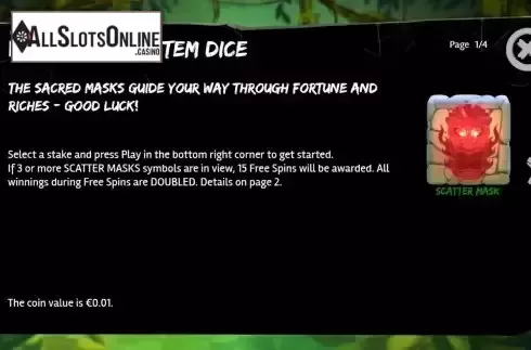 Game Rules screen