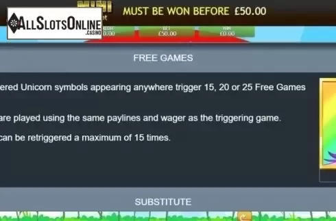 Free Games. Unicorn Bliss Jackpot from Eyecon