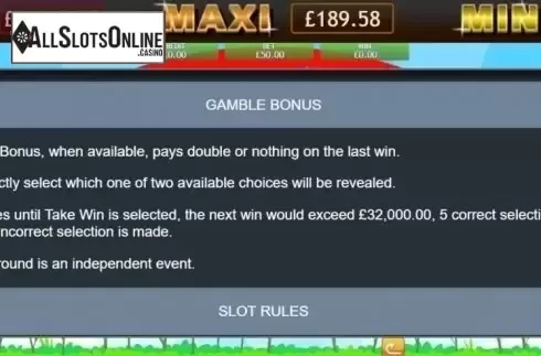 Gamble. Unicorn Bliss Jackpot from Eyecon