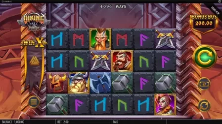 Viking Fall slot screenshot 1