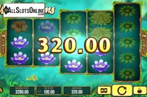 Win Screen 3. Wild Bloom from SYNOT