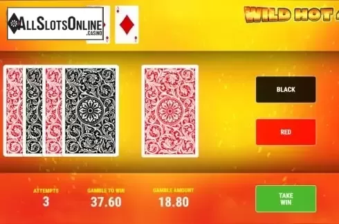 Risk/Gamble game screen