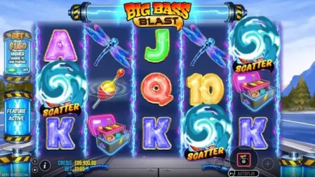 Big Bass Blast slot screenshot 2