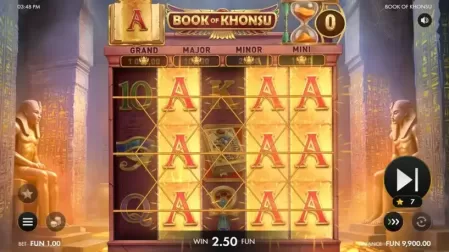 Book of Khonsu slot screenshot 4