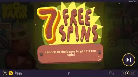 Boom Farm slot screenshot 3