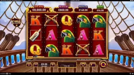 Buccaneer Bells Fire Blaze Golden slot screenshot 1