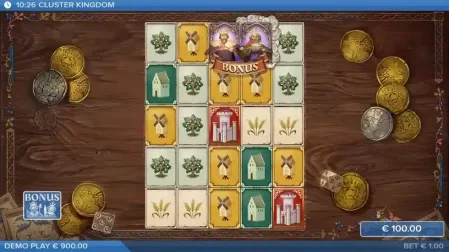 Cluster Kingdom slot screenshot 2