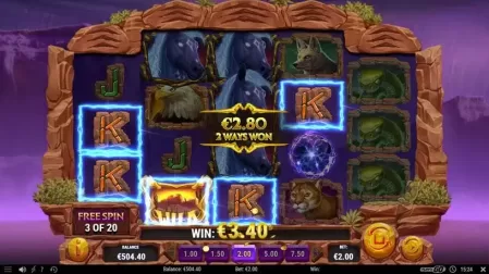 Colt Lightning slot screenshot 4