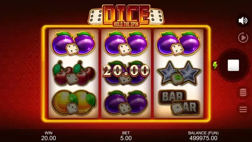 Dice: Hold The Spin slot screenshot 3