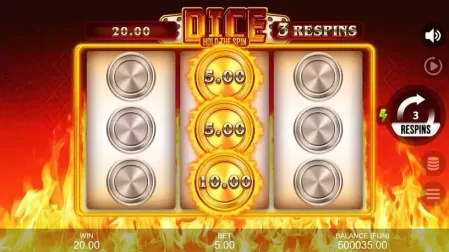 Dice: Hold The Spin slot screenshot 6