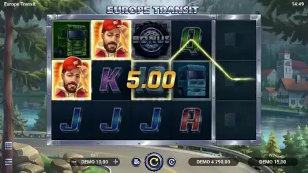 Europe Transit slot screenshot 3