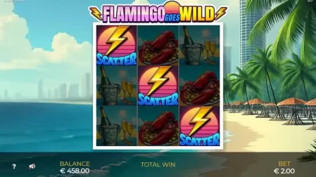 Flamingo Goes Wild slot screenshot 2