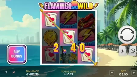 Flamingo Goes Wild slot screenshot 4