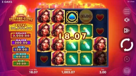Fortune Globe slot screenshot 3